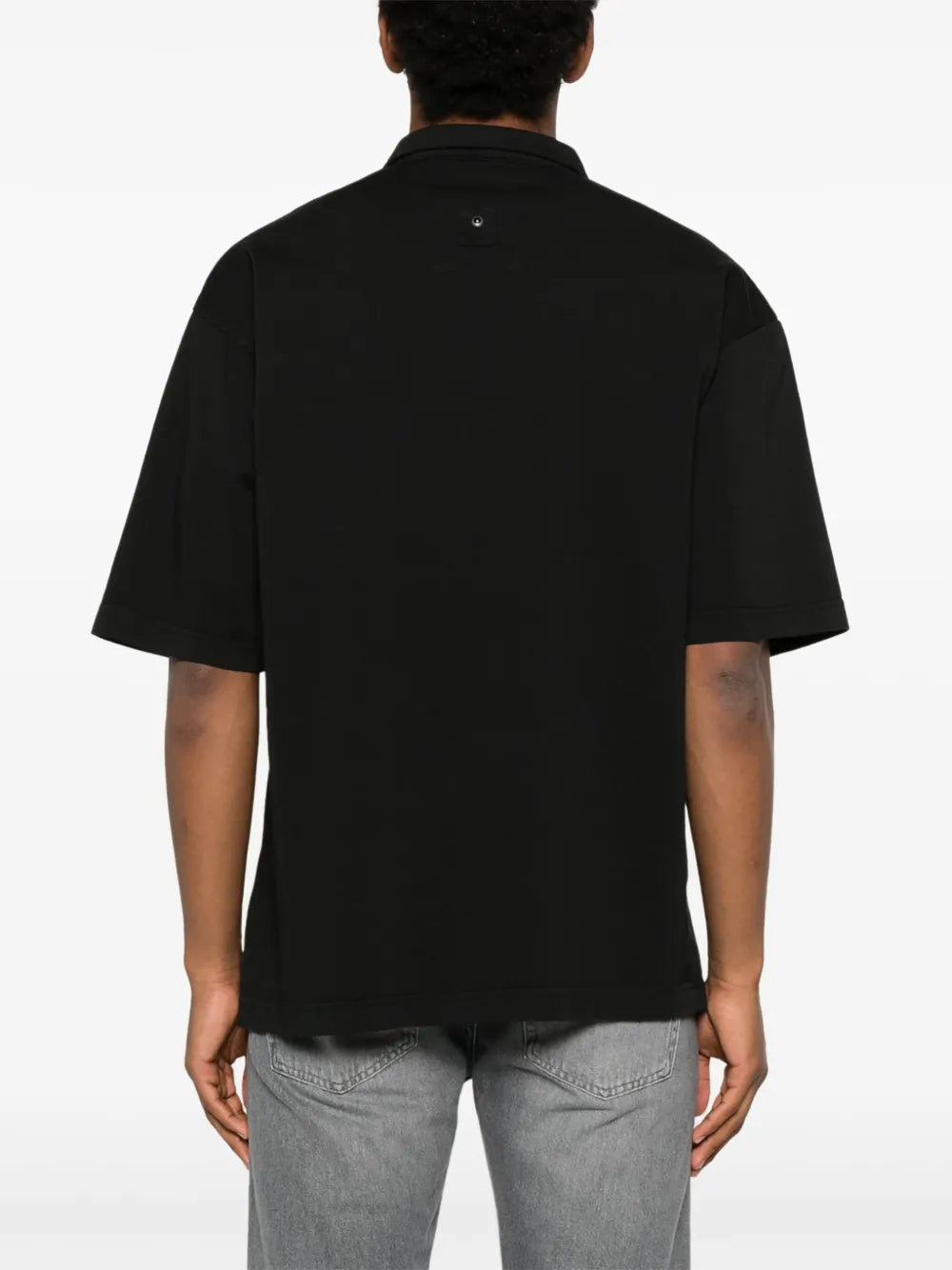 White Sand  cotton polo shirt