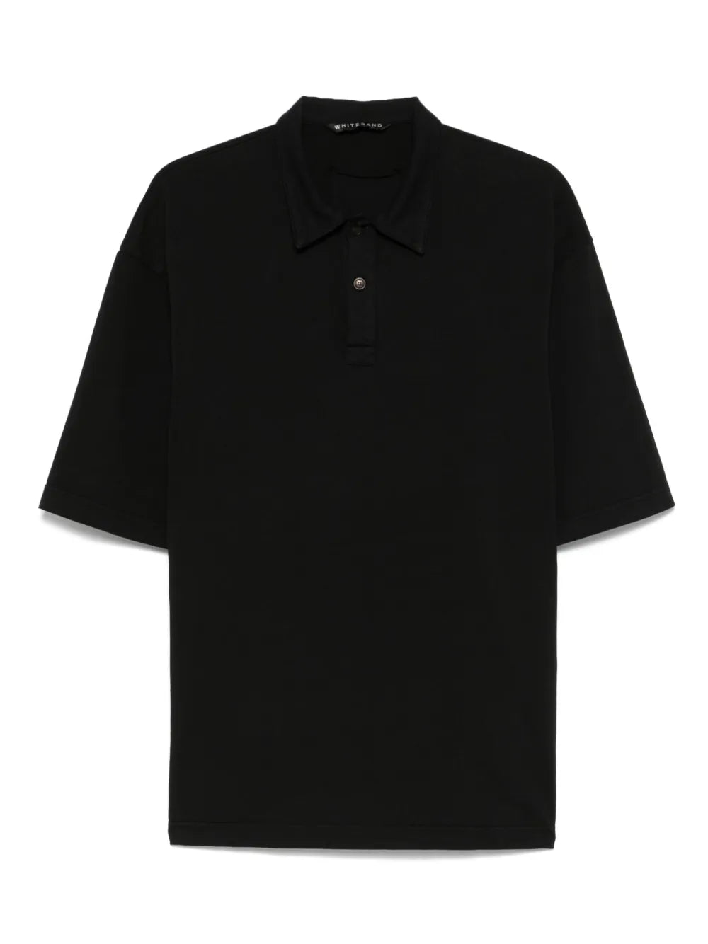 White Sand  cotton polo shirt