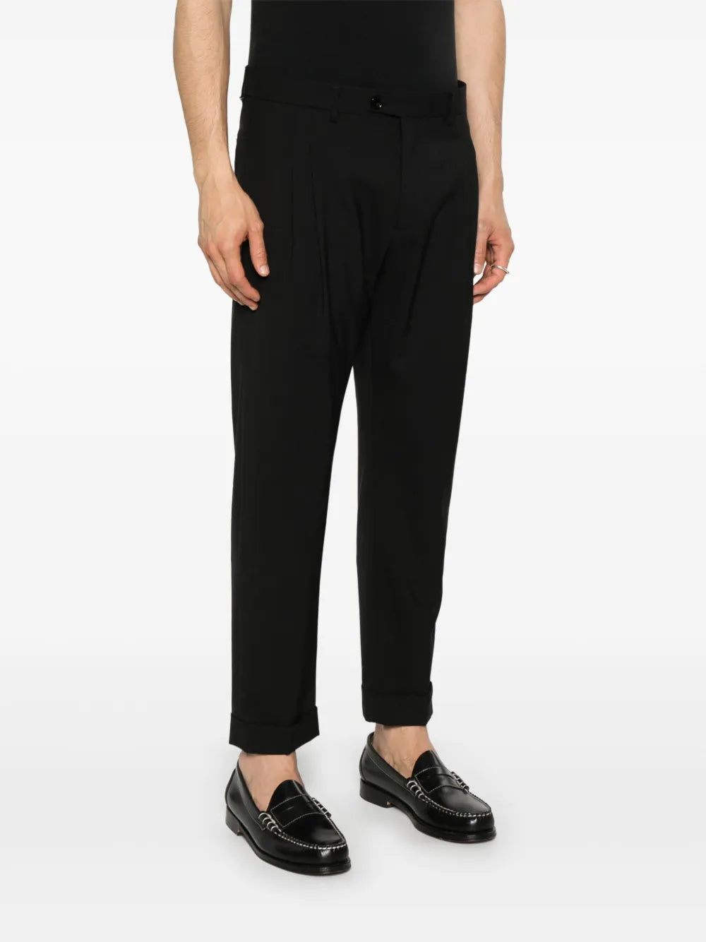 BE ABLE pleat-detail trousers