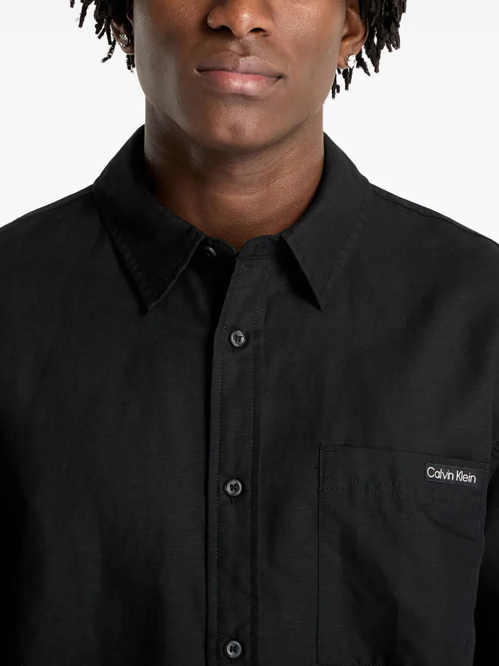 Calvin Klein short-sleeved button-up shirt - Image 4
