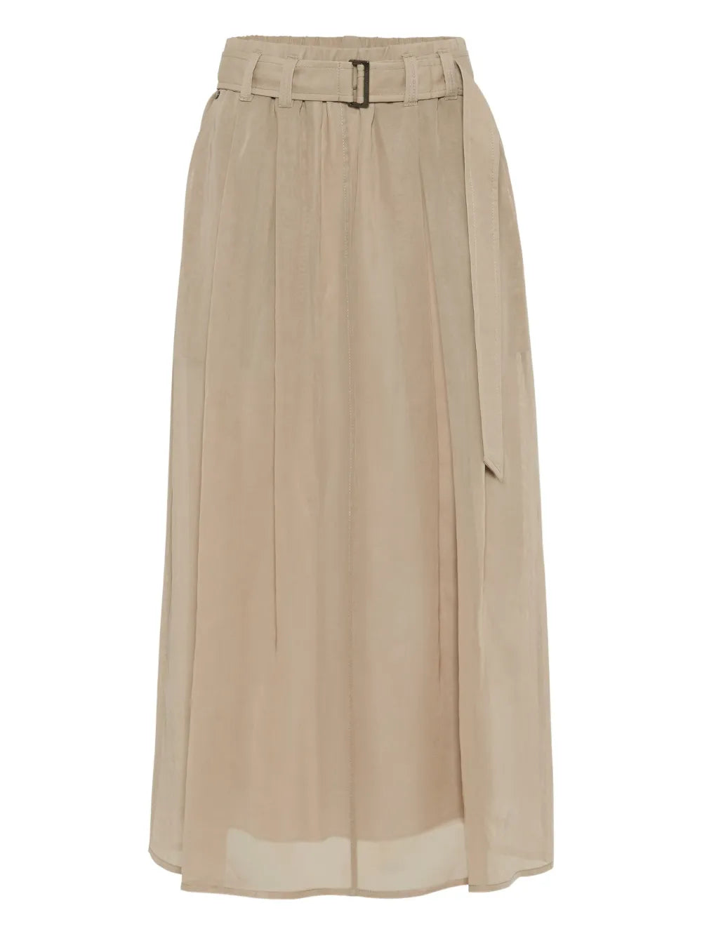 Brunello Cucinelli  cotton midi skirt