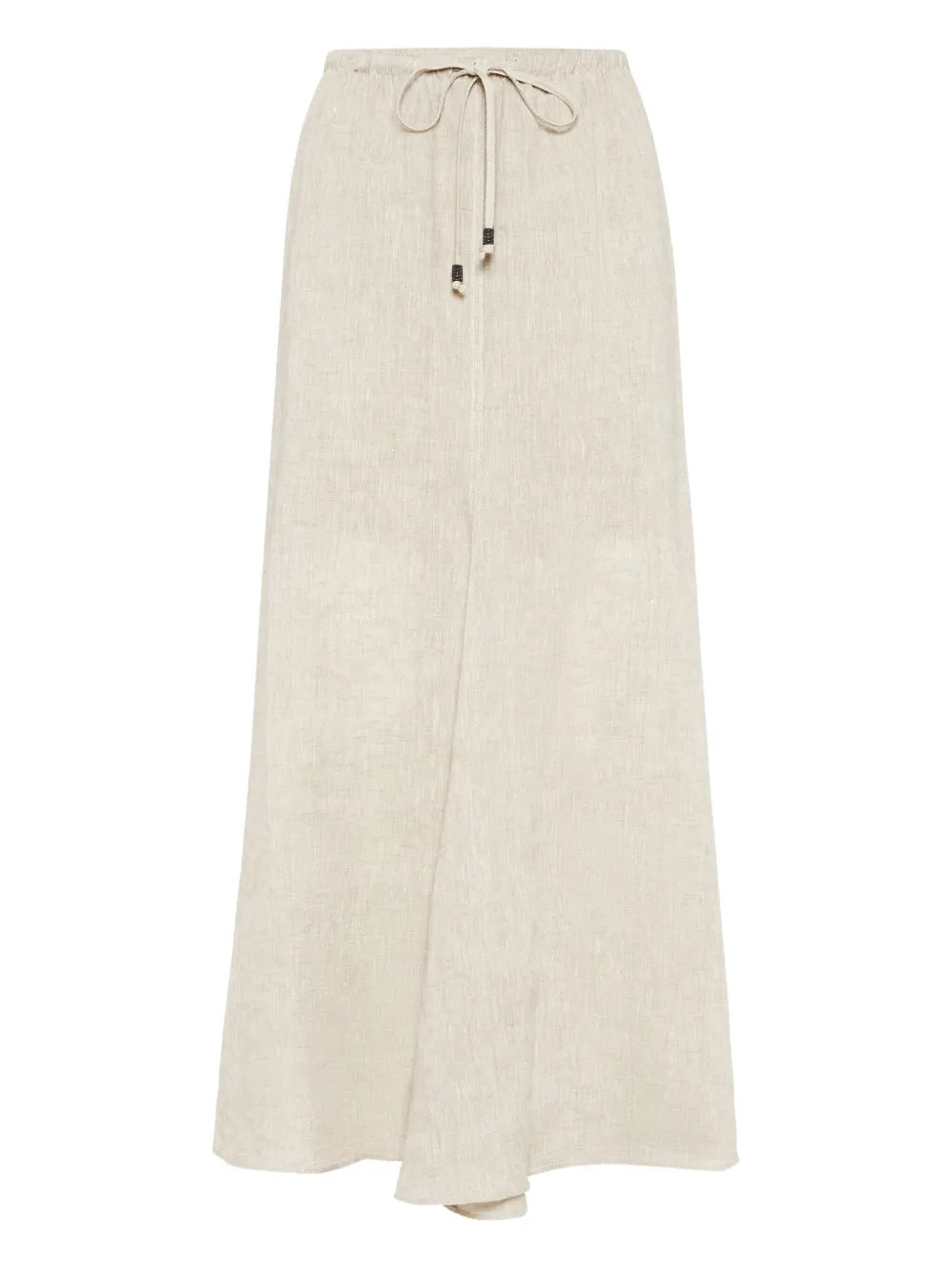 Brunello Cucinelli  linen maxi skirt