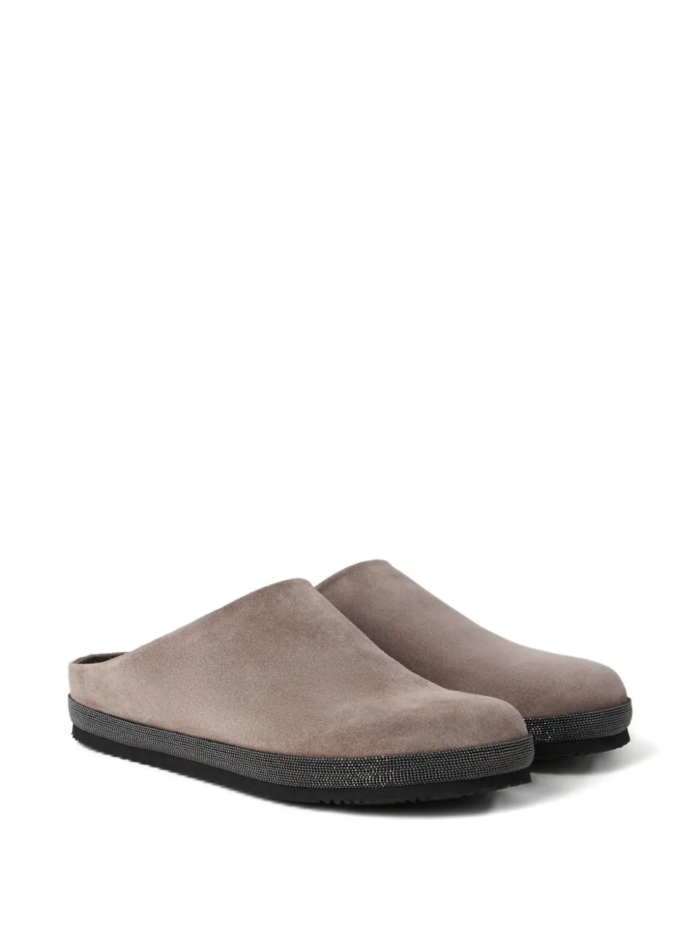 Brunello Cucinelli Monili chain-detail flat mules