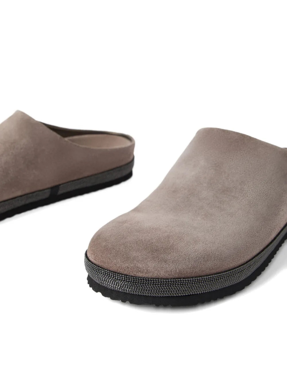 Brunello Cucinelli Monili chain-detail flat mules