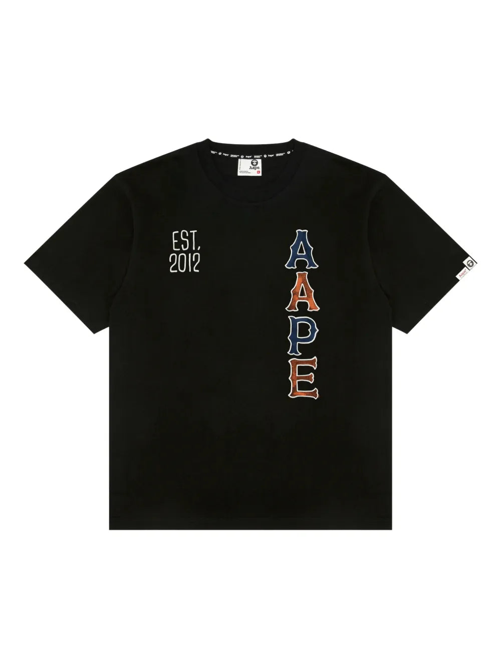 AAPE BY *A BATHING APE®  logo-print T-shirt
