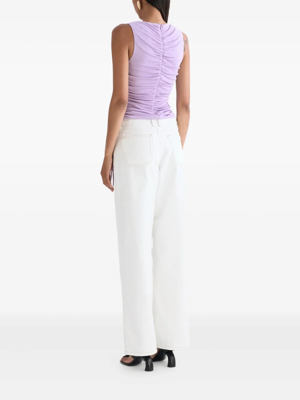 Anna Quan  smocked T-shirt