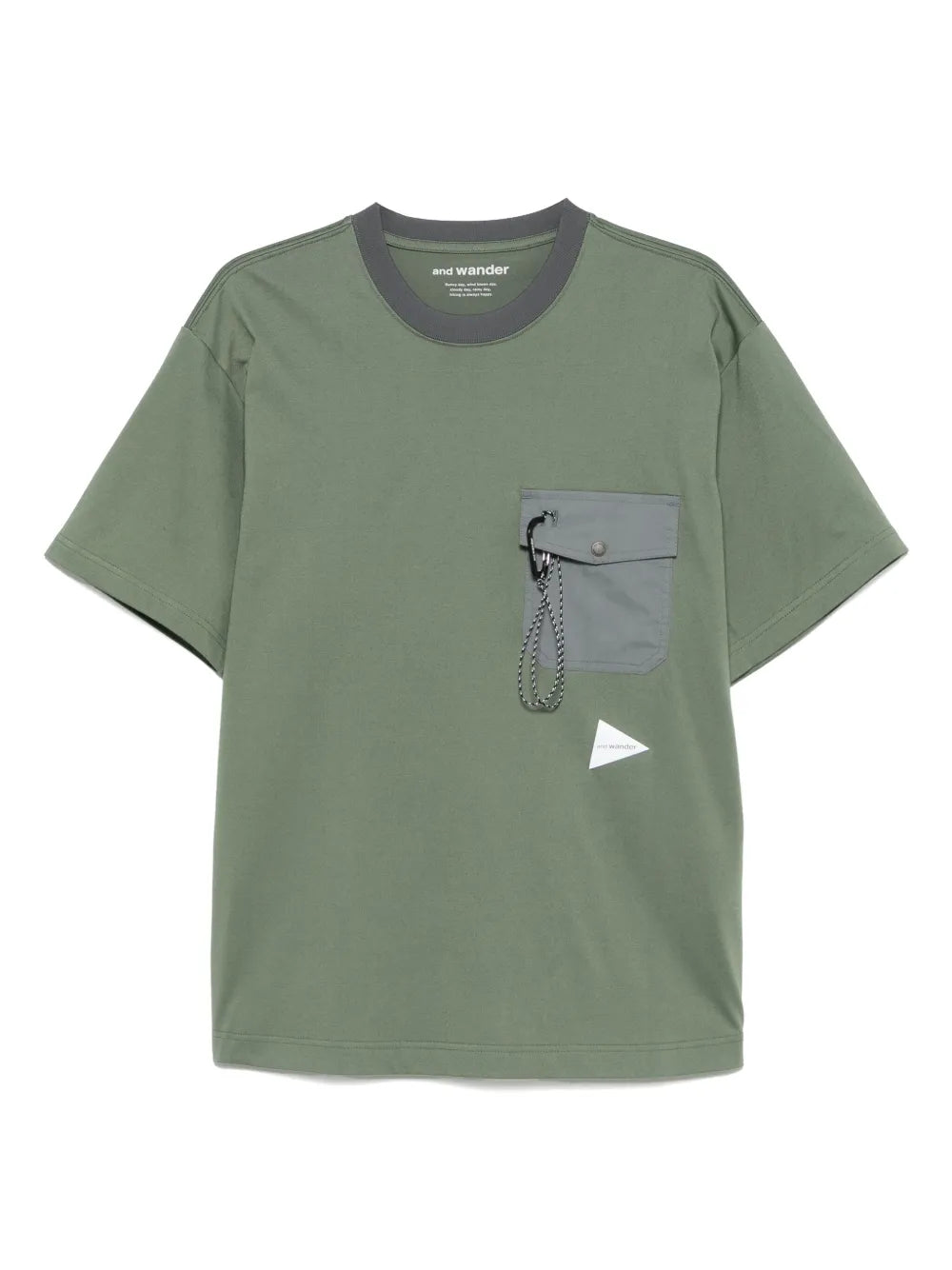 and Wander  logo-print T-shirt