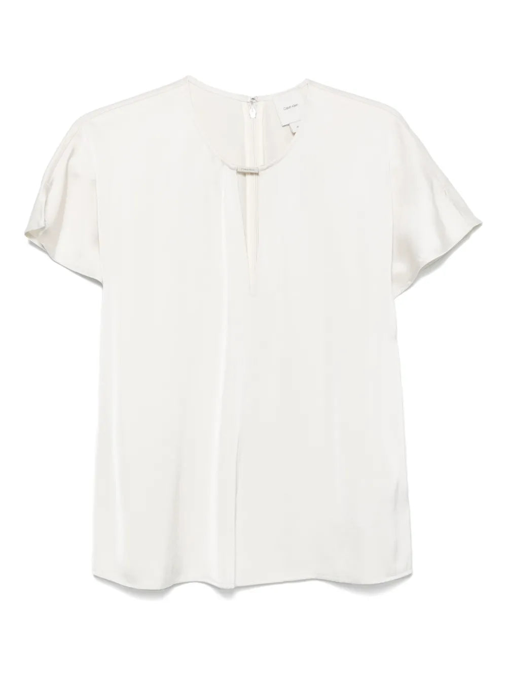 Calvin Klein  logo-plaque blouse