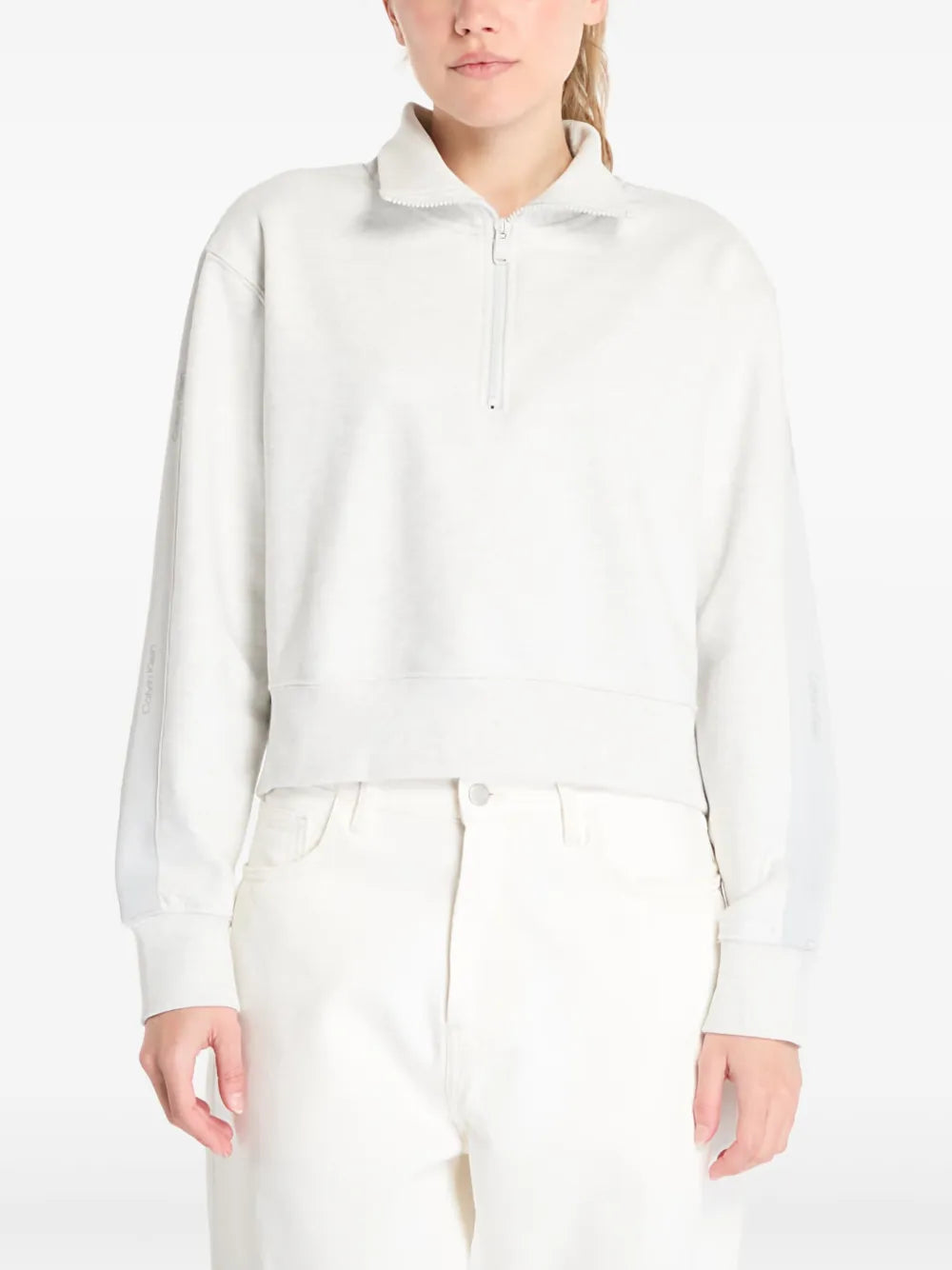 Calvin Klein  half-zipped sweatshirt