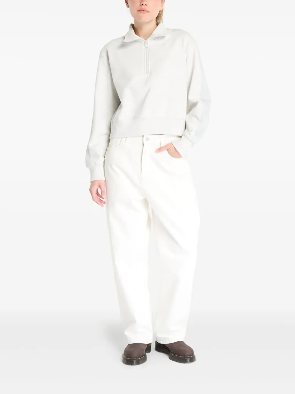 Calvin Klein  half-zipped sweatshirt