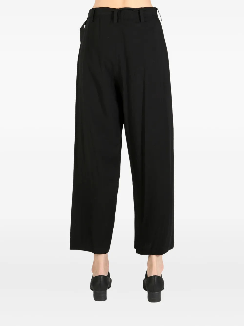 Yohji Yamamoto  wrap-design trousers