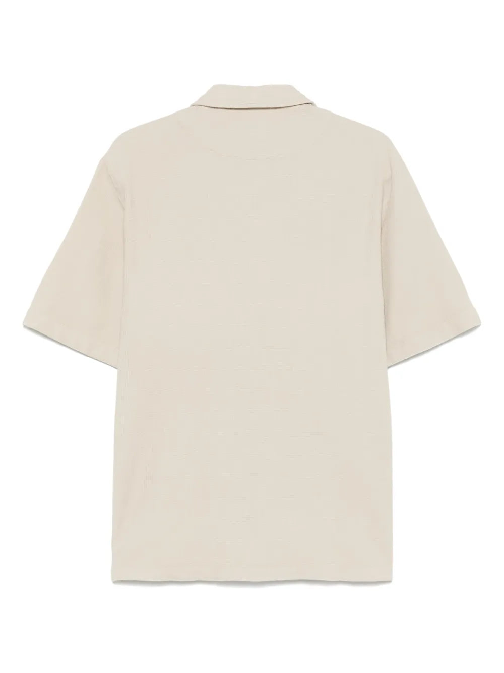 BOSS  waffle-effect shirt