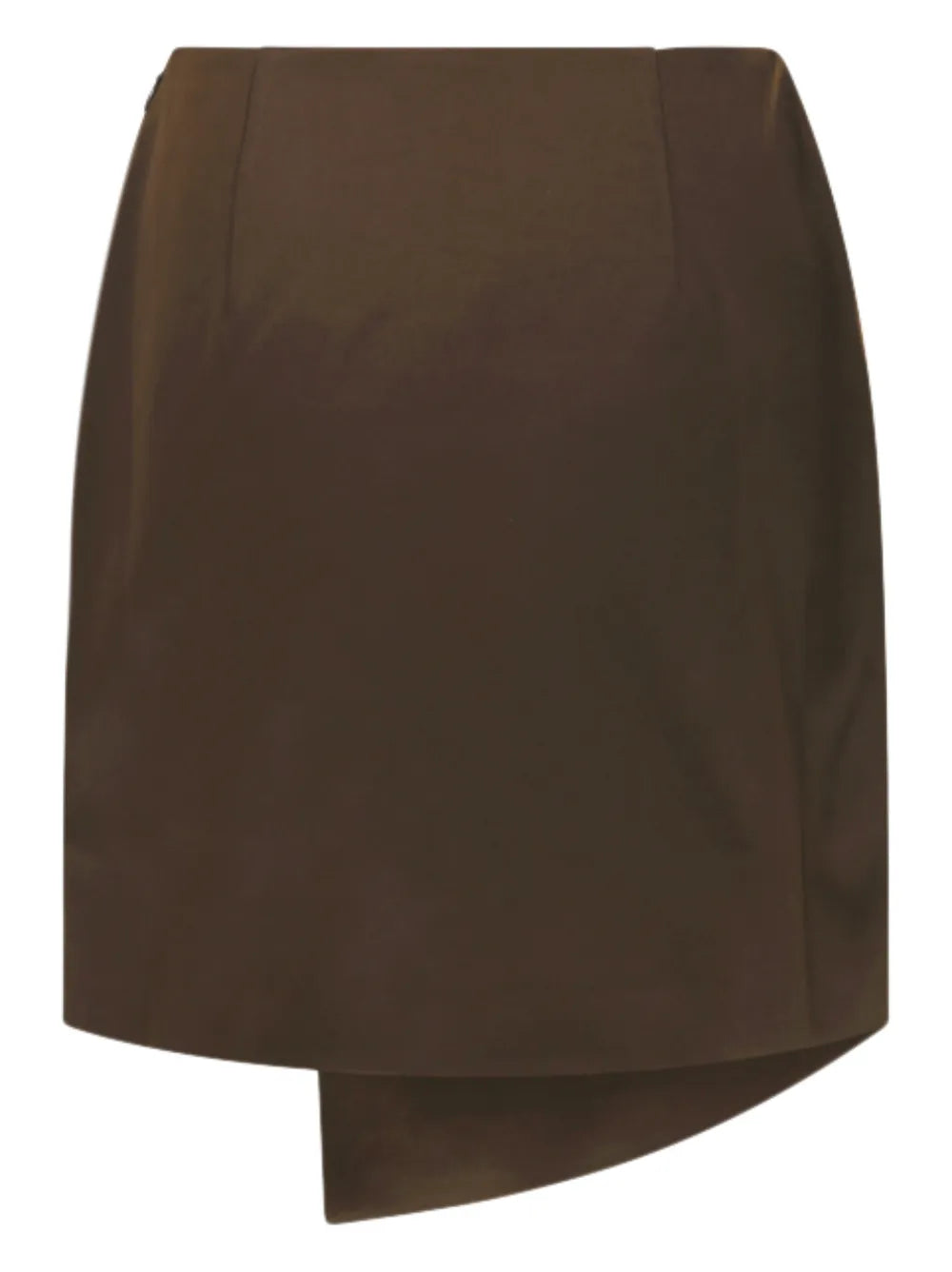 By Malene Birger  Raye asymmetric satin mini skirt