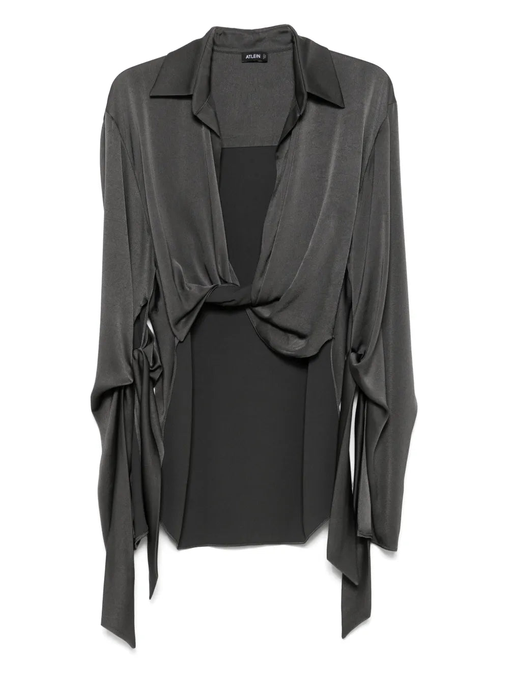 Atlein  twist-detailing blouse