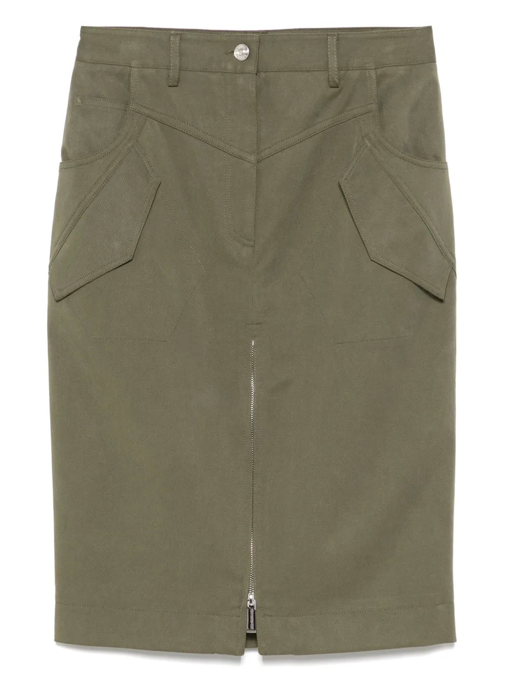 Barbara Bui  gabardine midi skirt