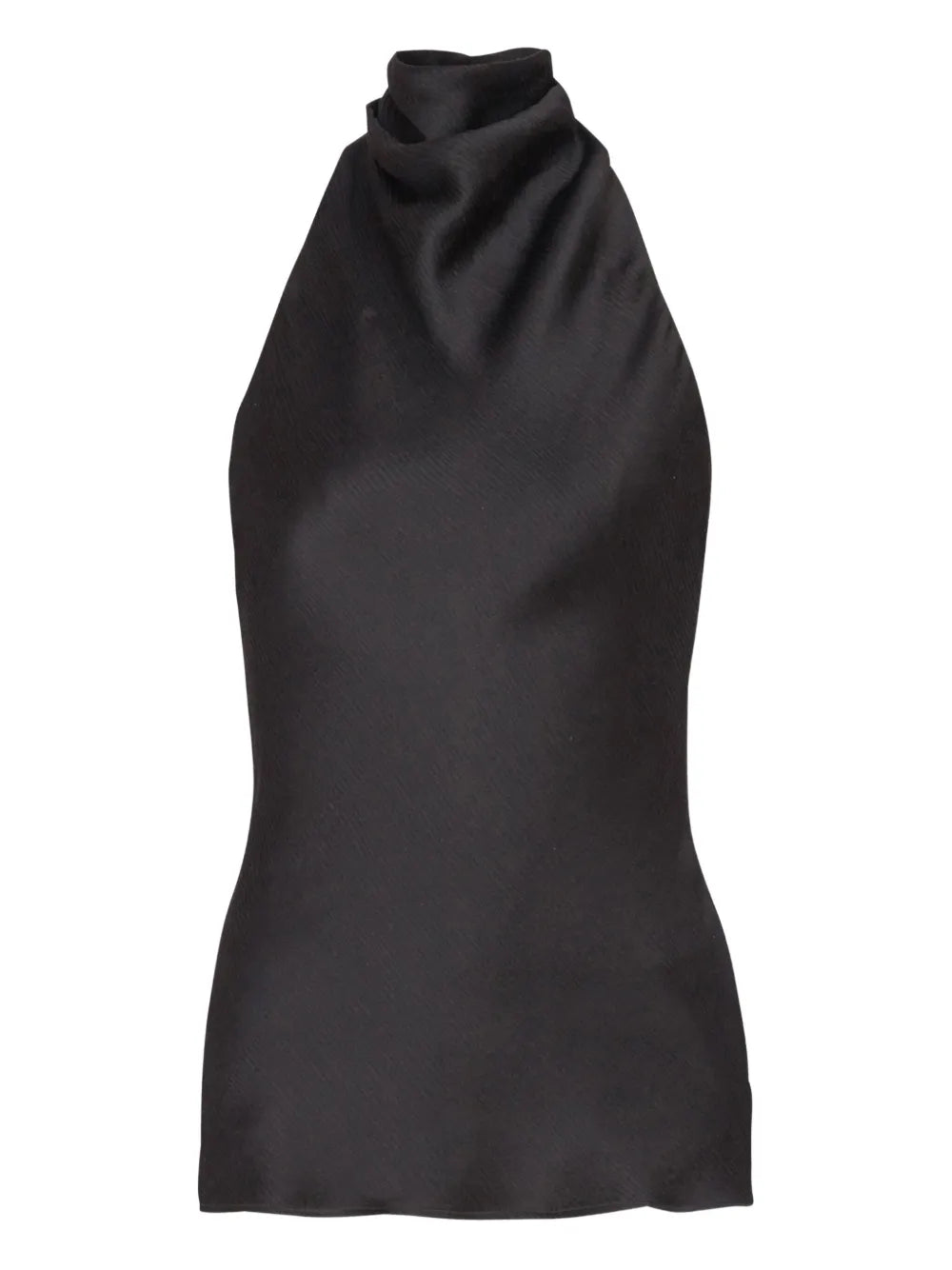 Balmain  silk halterneck top