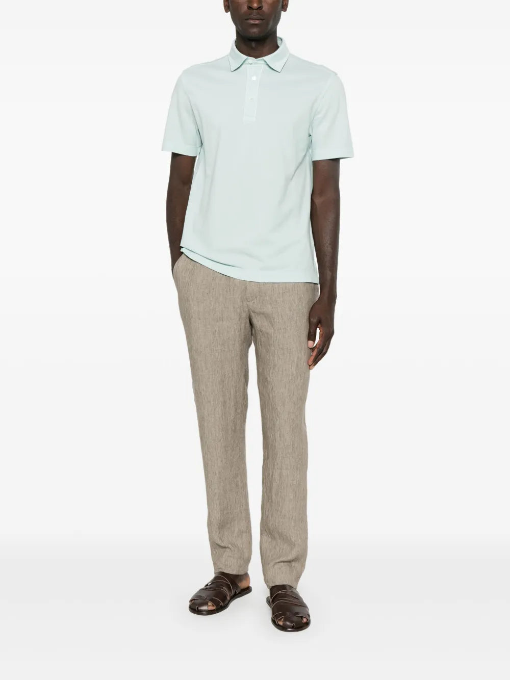 Zegna short-sleeves polo shirt