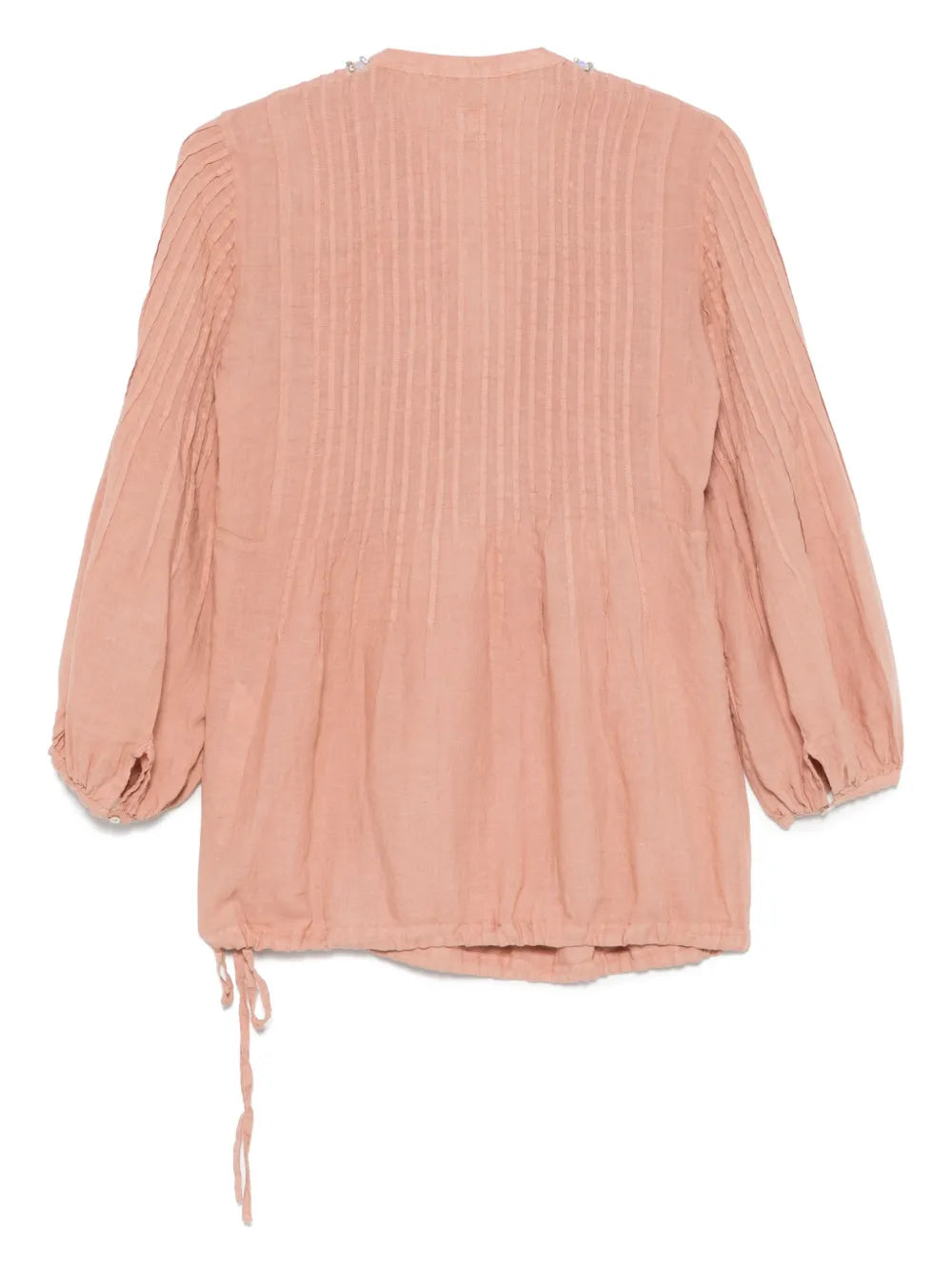 120% Lino  crystal-embellished blouse
