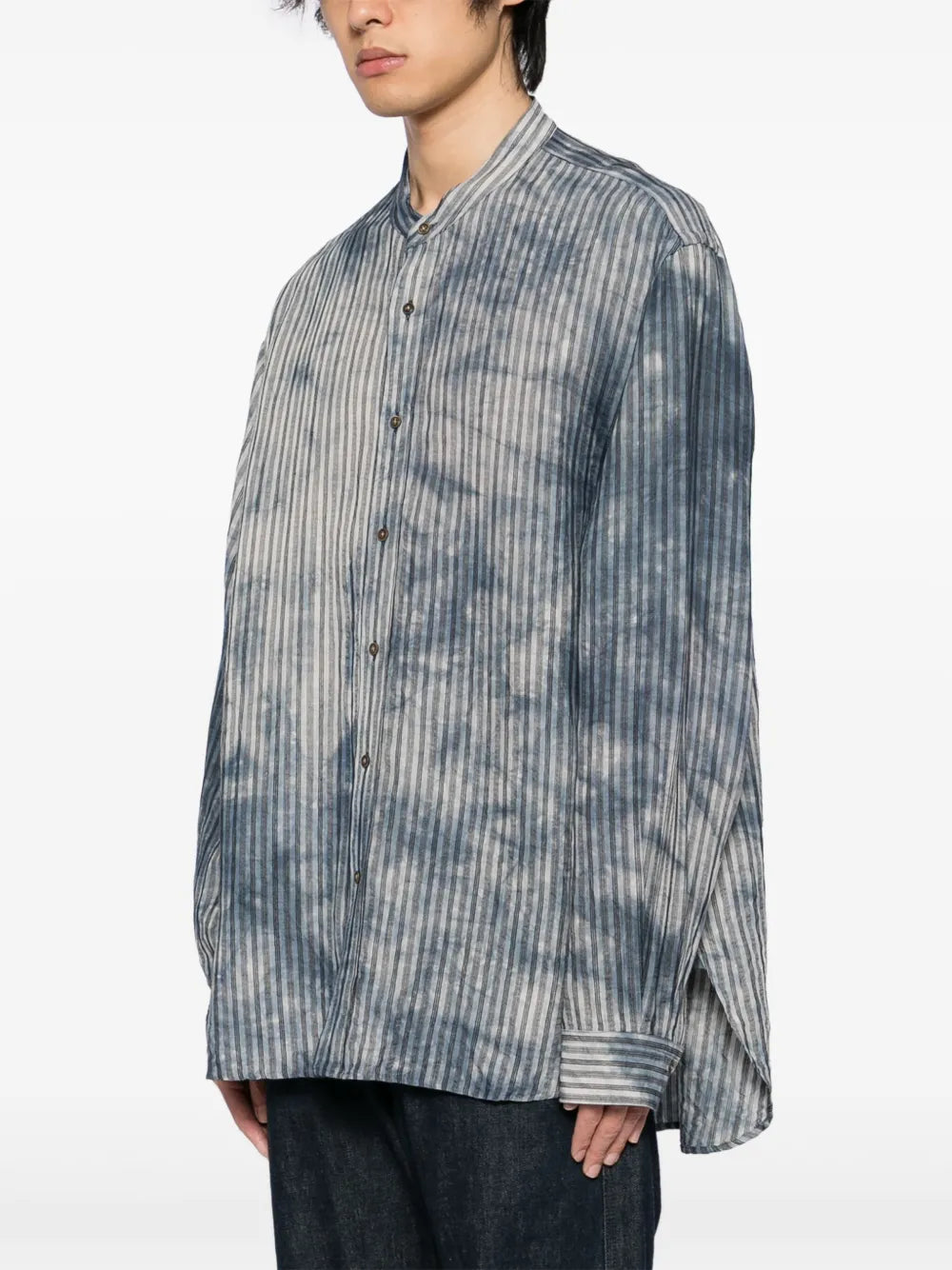 CALMLENCE striped shirt