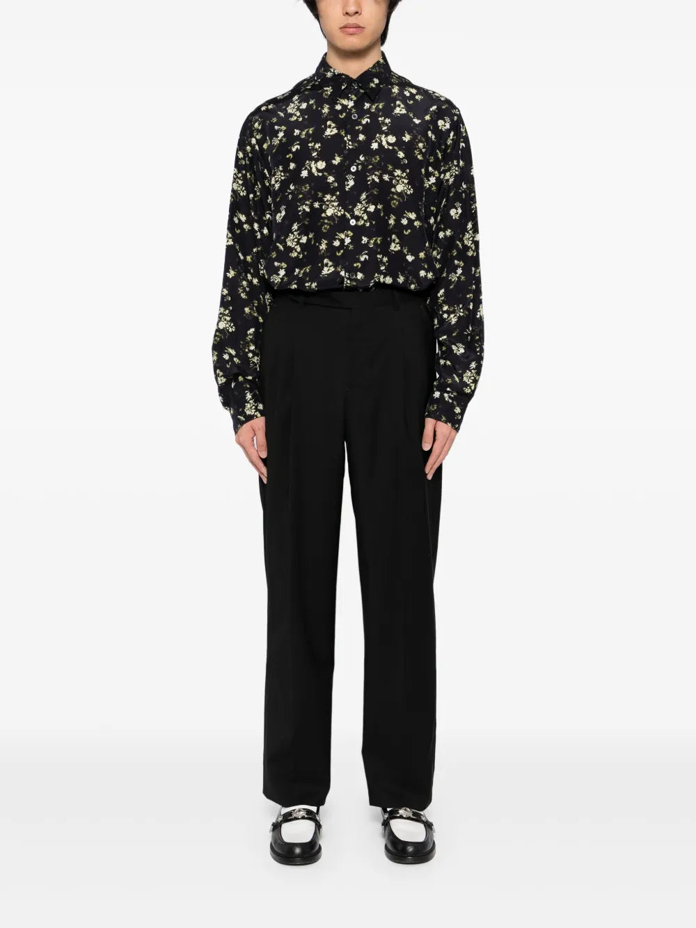 CALMLENCE  flower-print shirt