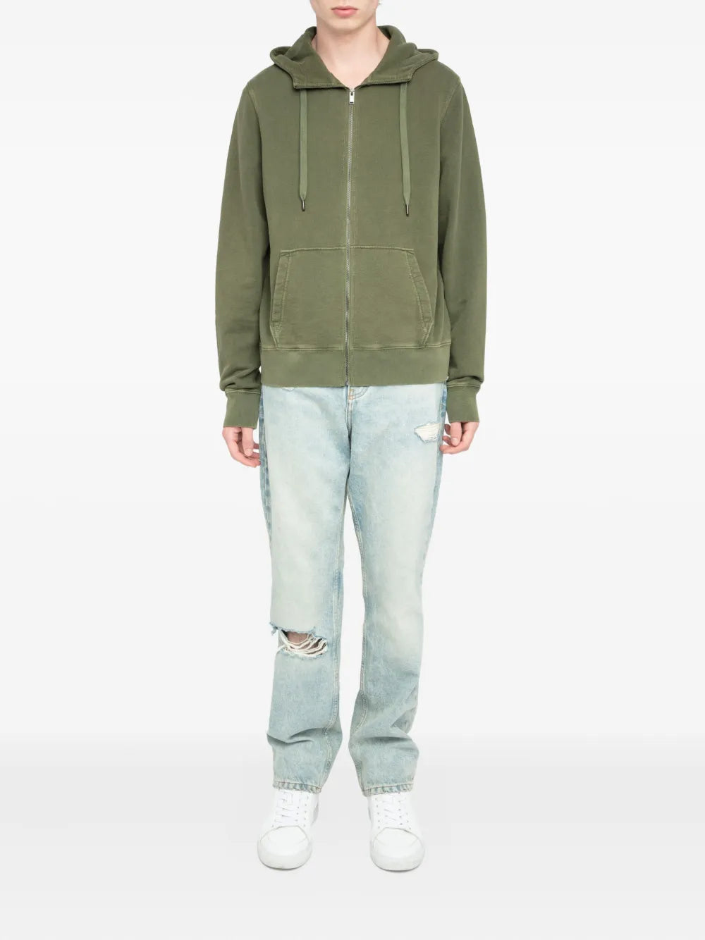 Zadig&Voltaire  Alex Skull XO Used hoodiezip-up hoodie