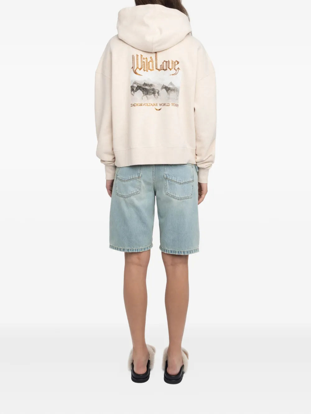 Zadig&Voltaire zip-front hoodie
