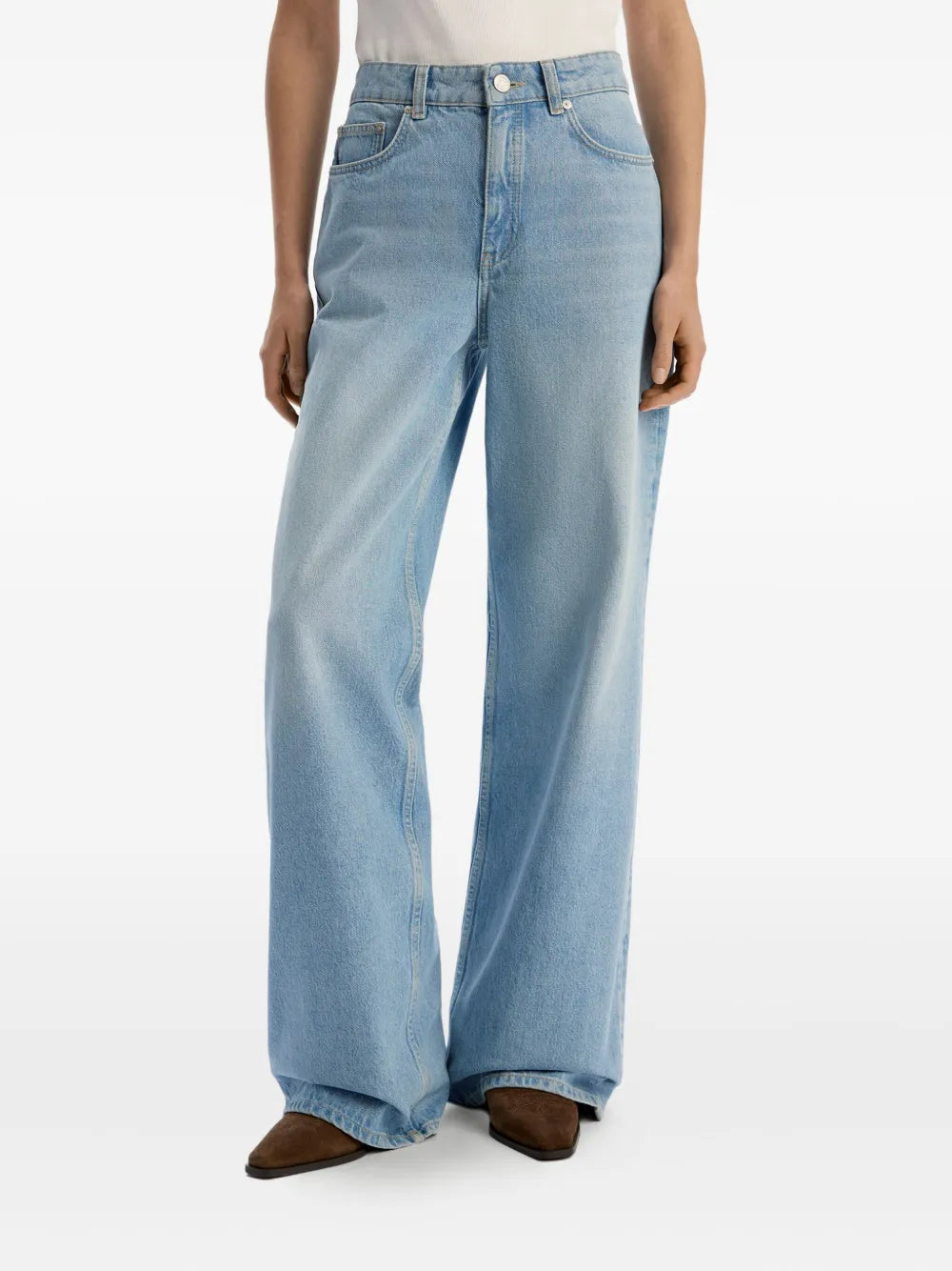 12 STOREEZ  415 wide-leg jeans