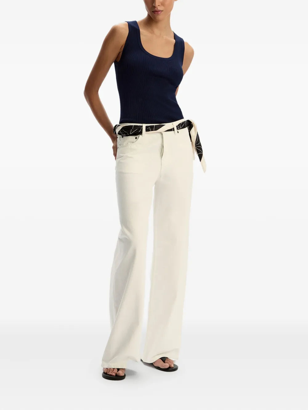 12 STOREEZ  431 wide-leg jeans