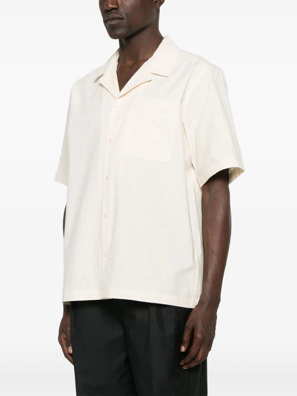 adidas  seersucker shirt