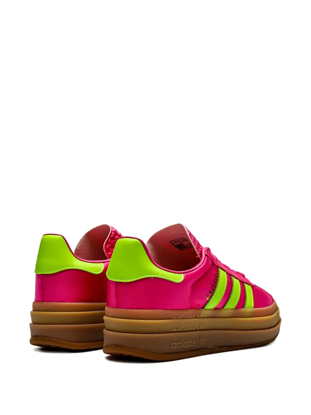 adidas Gazelle Bold "Slime/Fuchsia" sneakers
