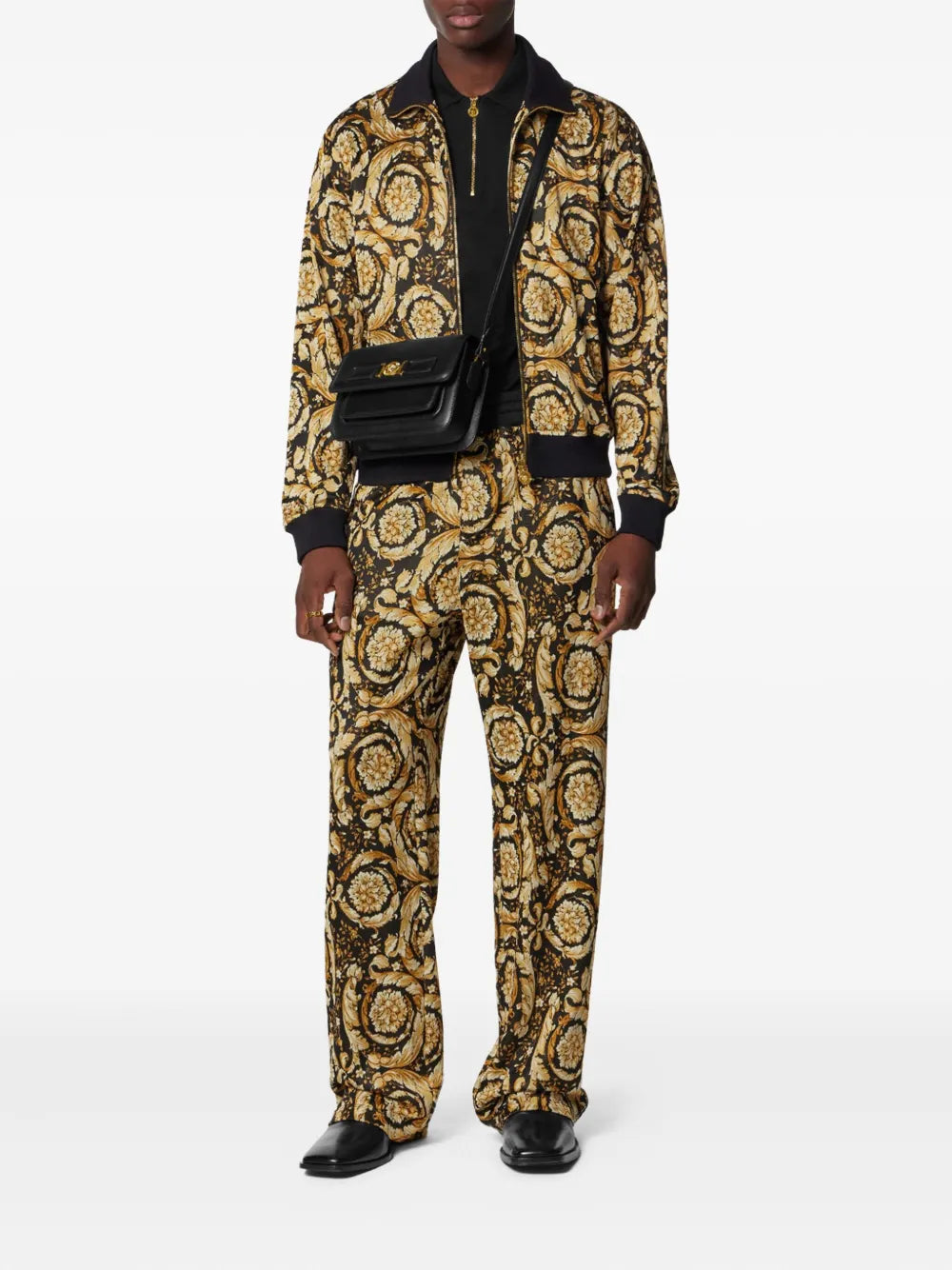 Versace  Barocco jacquard sweatshirt