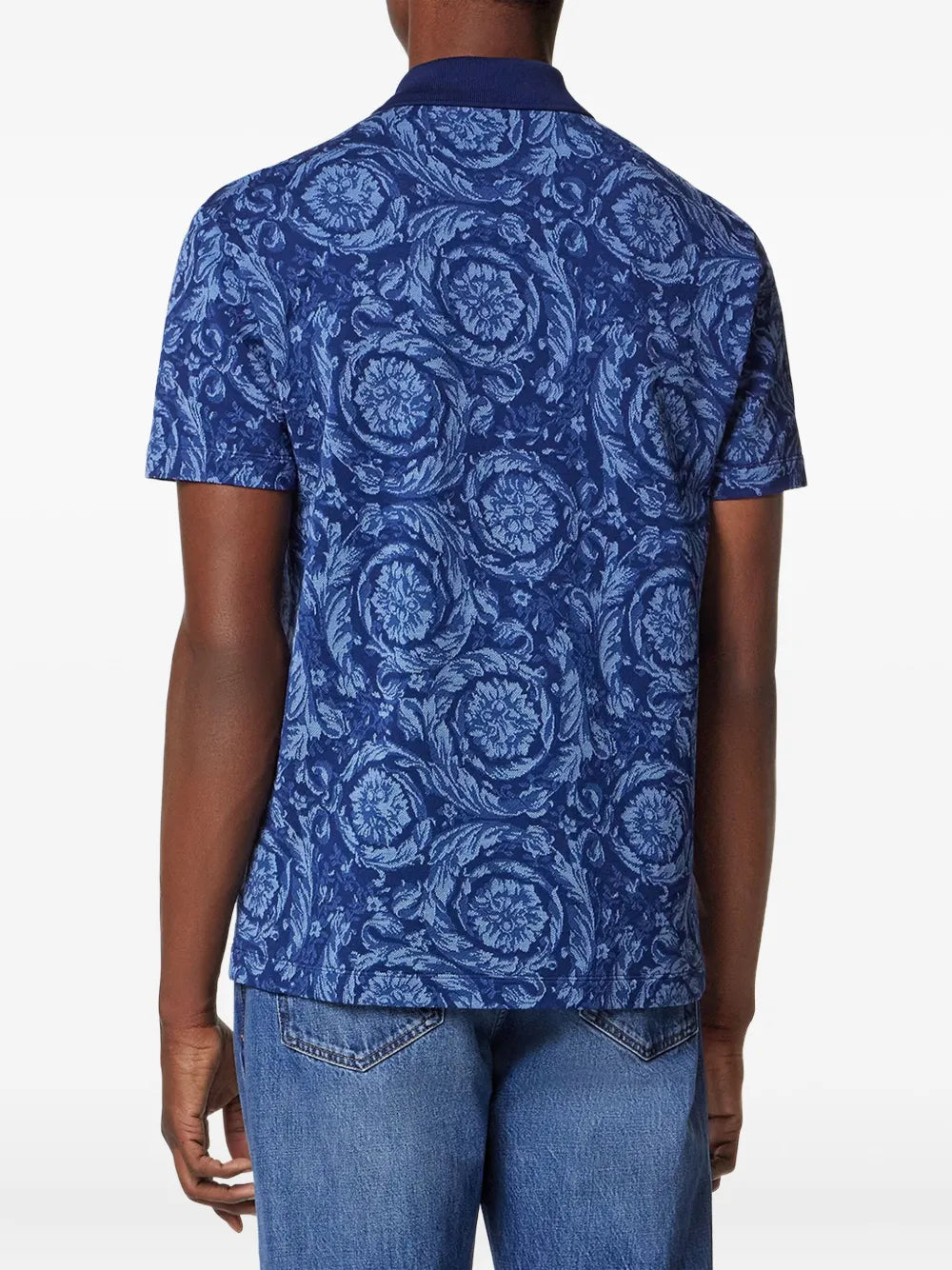 Versace Barocco polo shirt