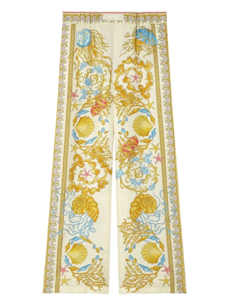 Versace  Underwater Barocco trousers