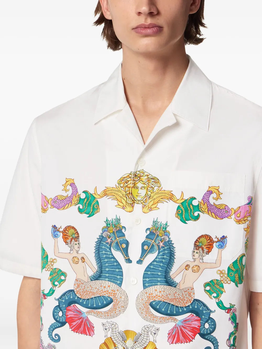 Versace Coral Theatre shirt