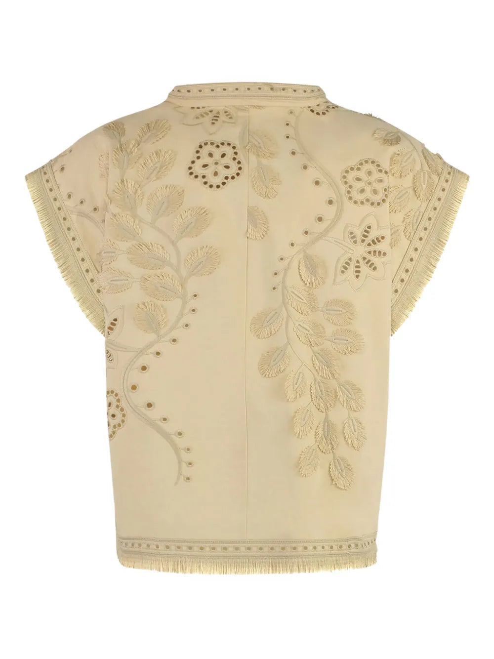 Alberta Ferretti  embroidered blouse