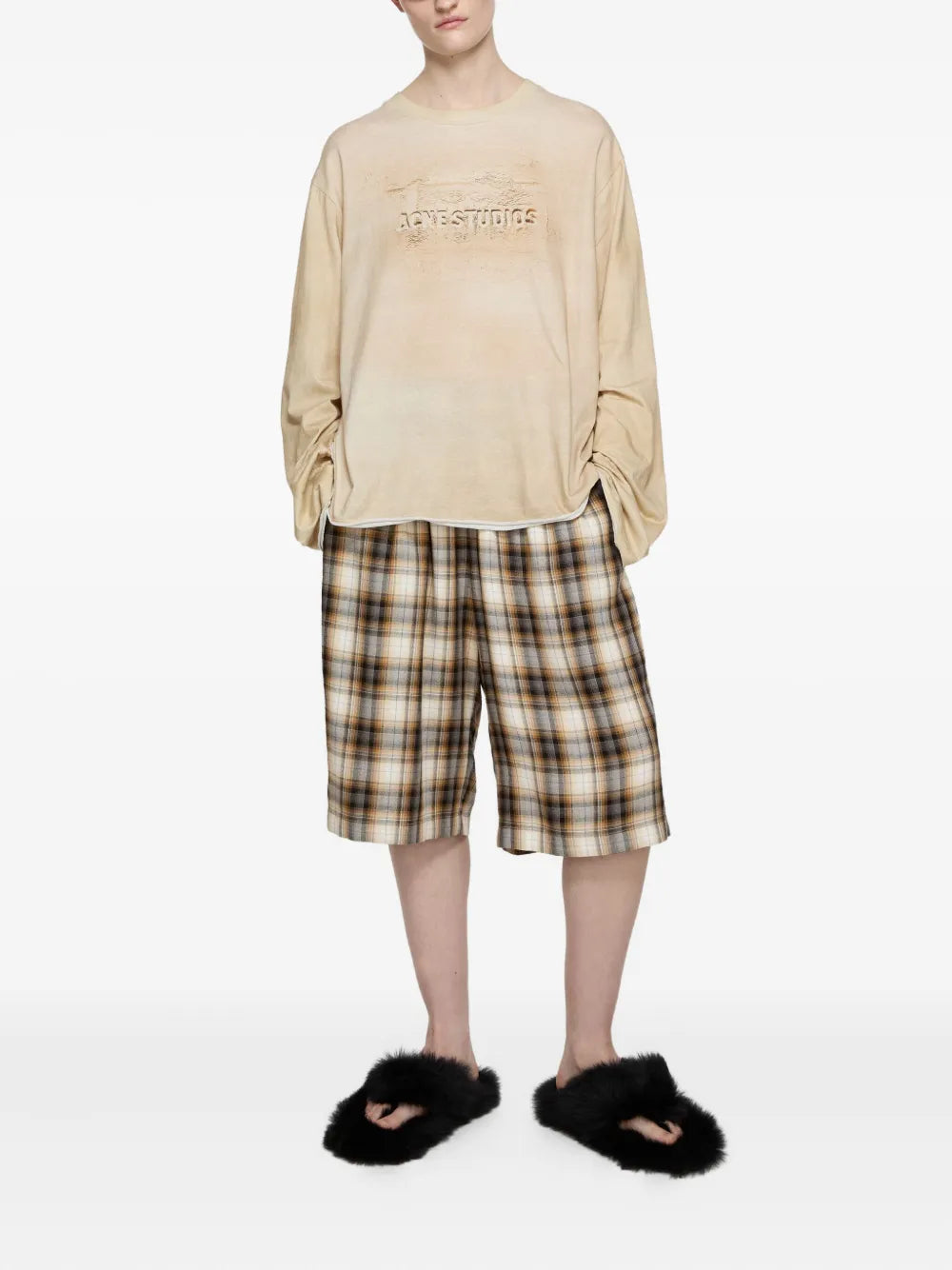 Acne Studios long-sleeve logo T-shirt