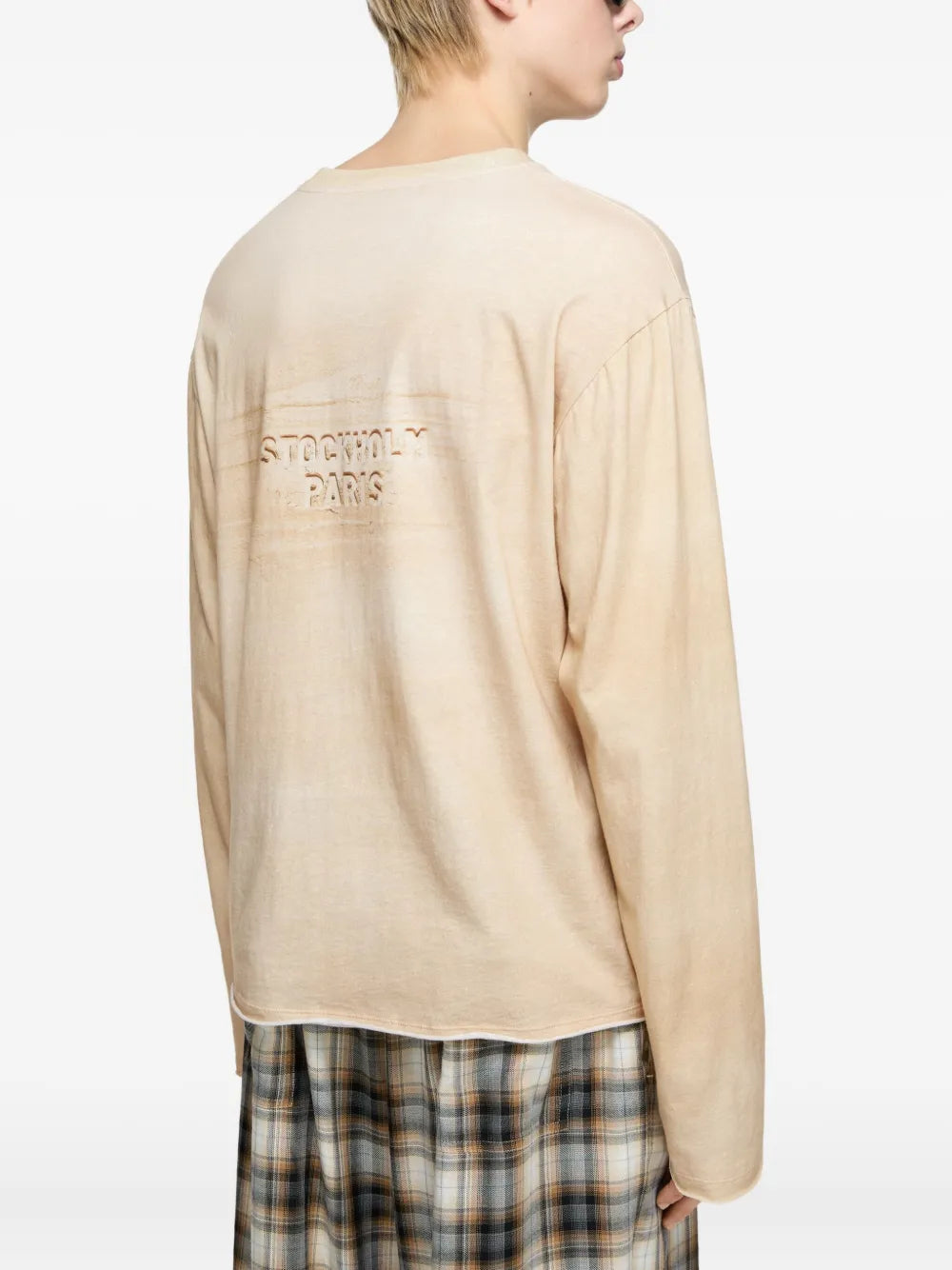 Acne Studios long-sleeve logo T-shirt