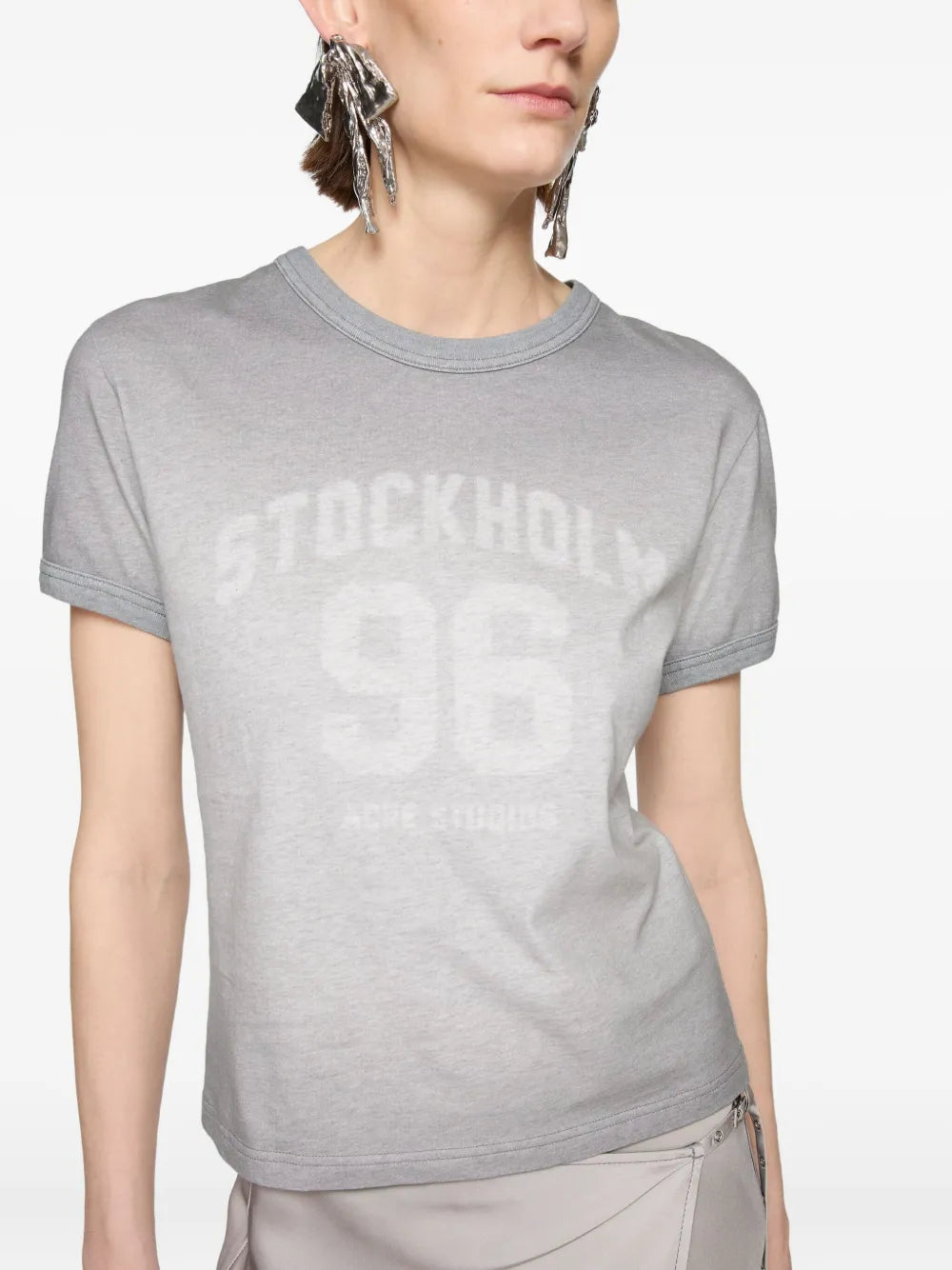 Acne Studios  sprayed cotton T-shirt