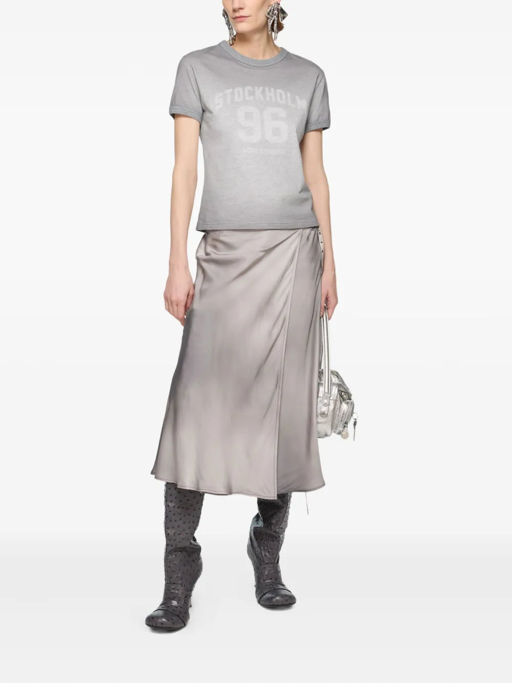 Acne Studios  sprayed cotton T-shirt