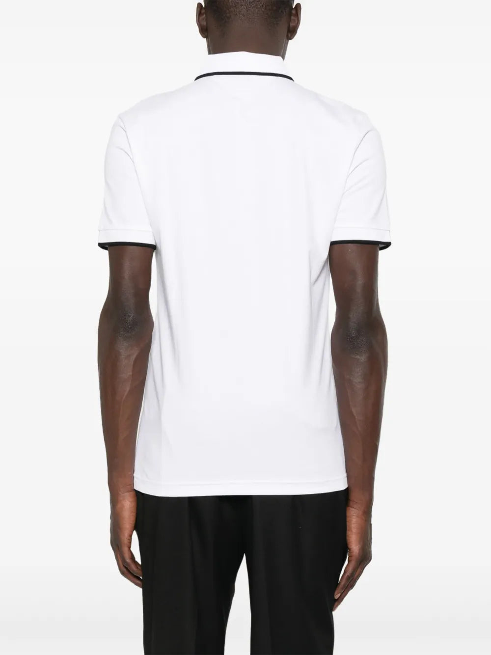 BOSS piqué polo shirt