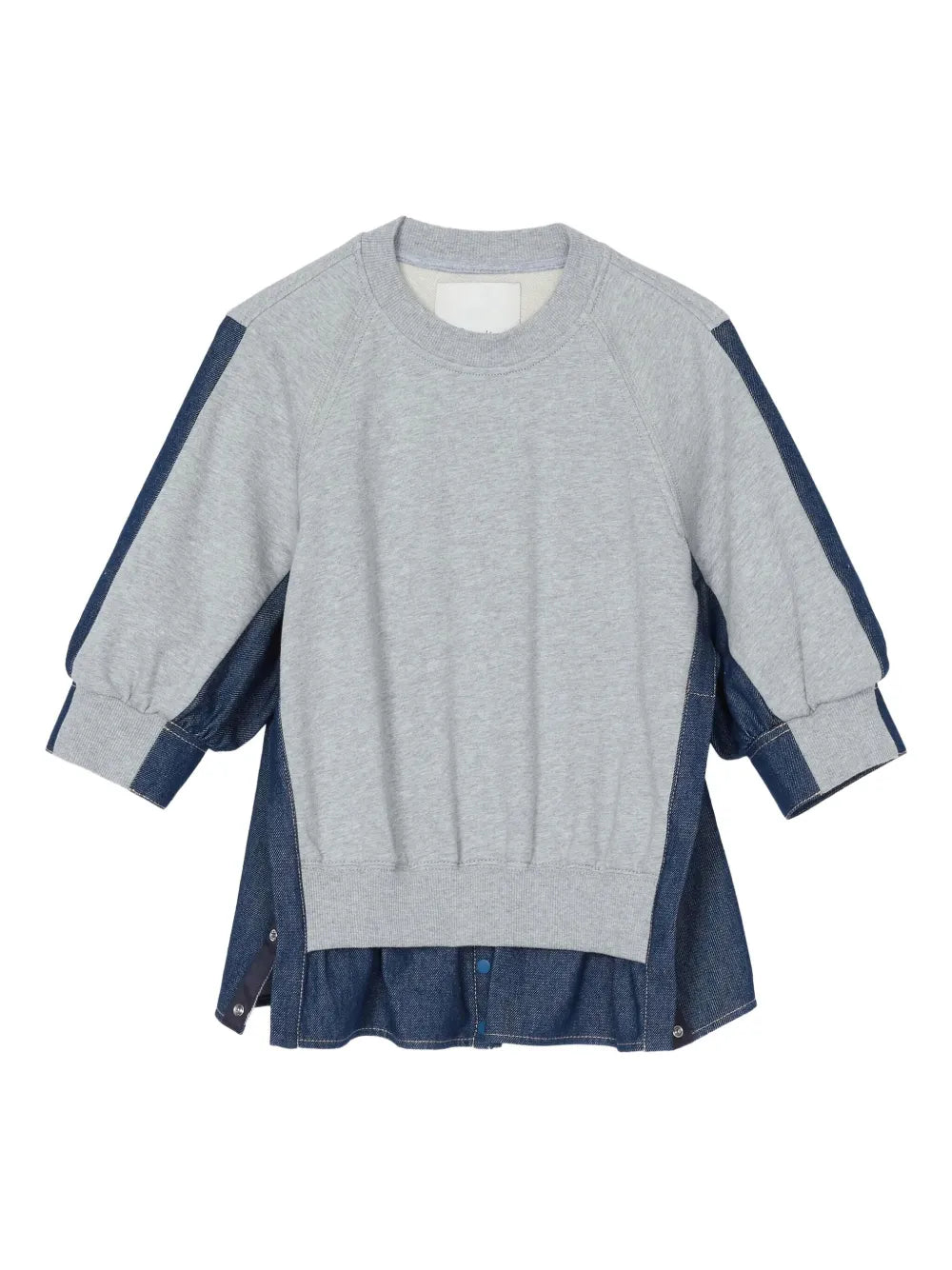 3.1 Phillip Lim  panelled denim sweatshirt