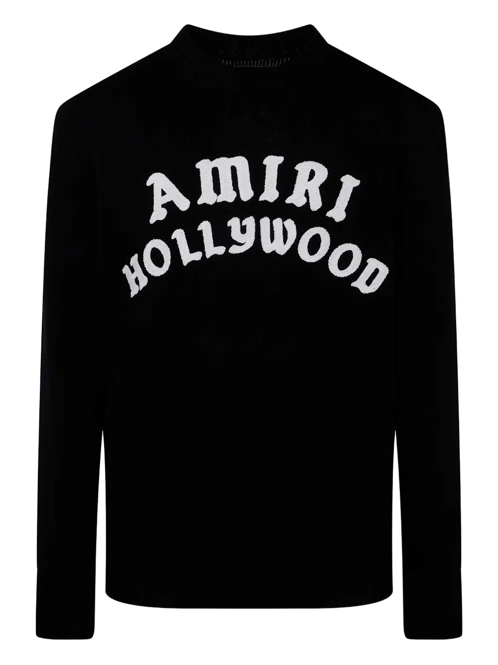 AMIRI  Hollywood logo-embroidered knit sweater