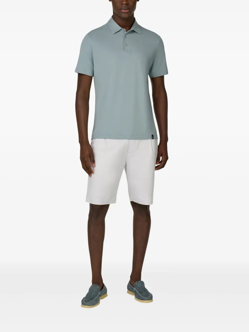 Boggi Milano  Polo Shirt In Stretch Supima Cotton