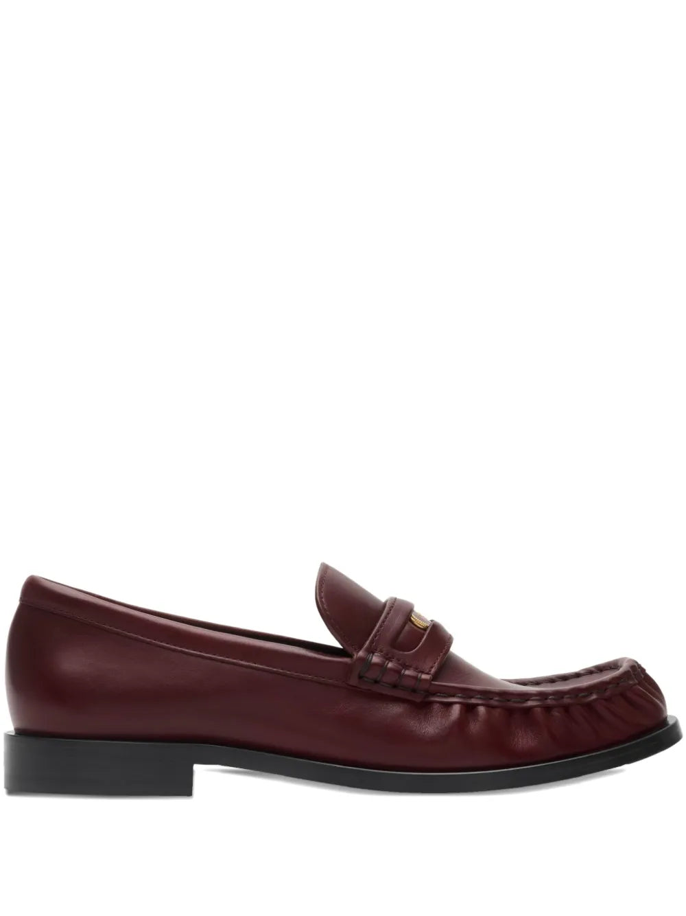 Burberry  leather cadet loafers