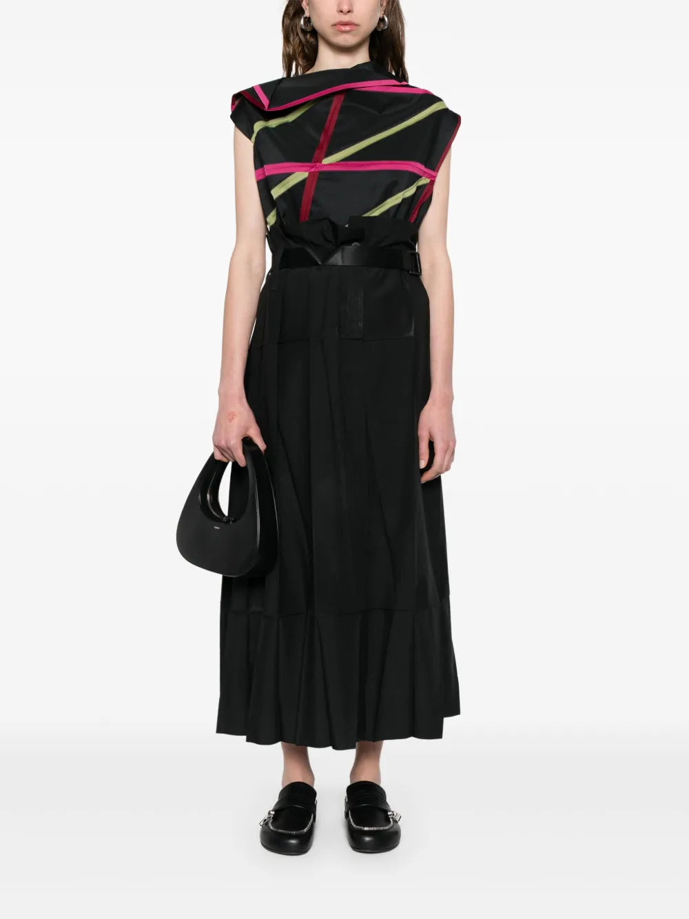 132 5. Issey Miyake  jacquard top