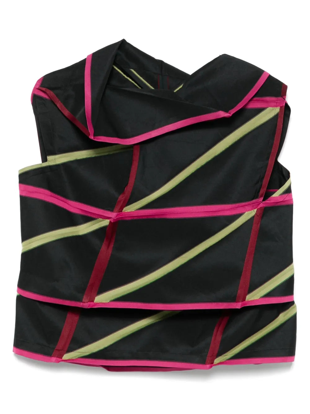 132 5. Issey Miyake  jacquard top