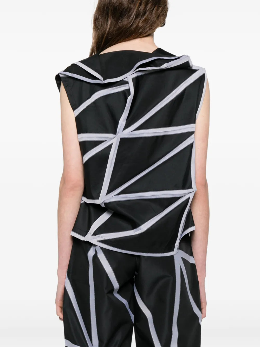 132 5. Issey Miyake  NO.5 jacquard top