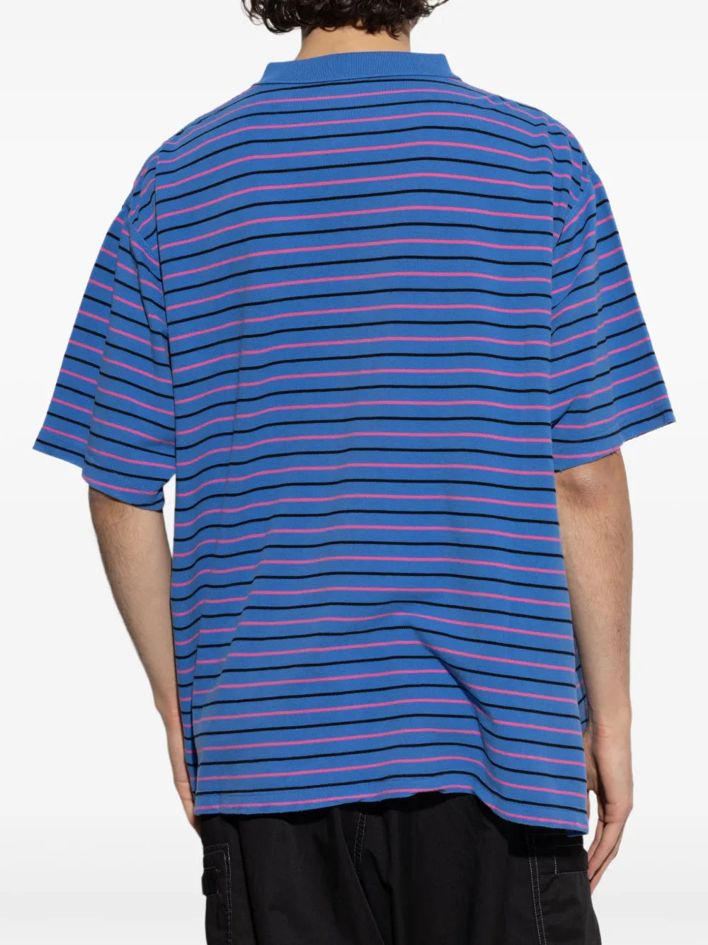 Balenciaga striped polo shirt