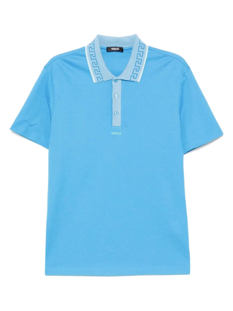Versace  Grecca polo shirt