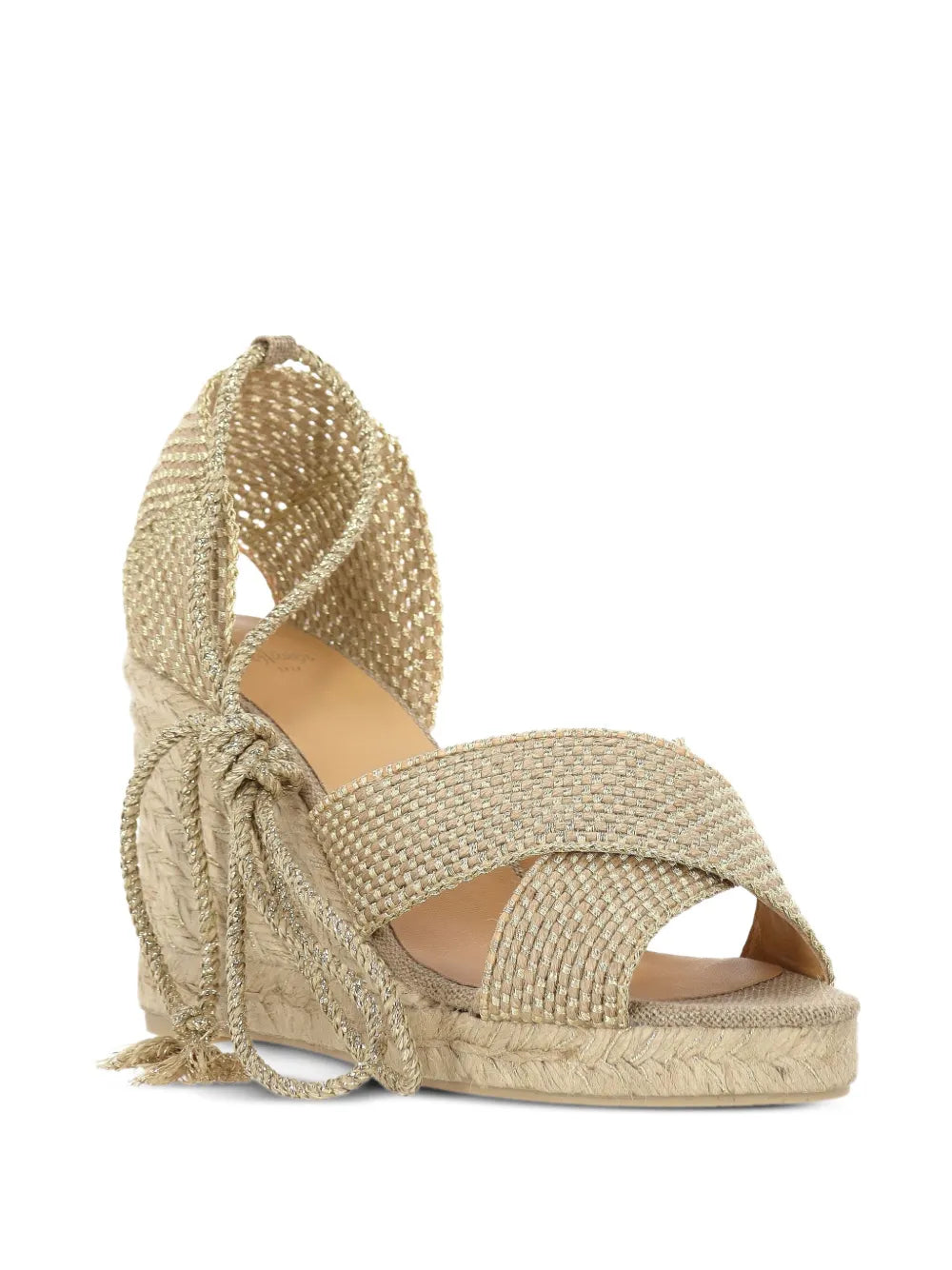 Castañer  90mm jute wedge sandals